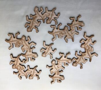 7 Geckos Tessellation Puzzle - Image 4