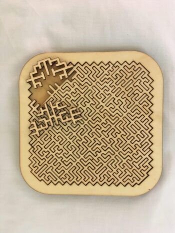 Wooden Fractal Tray Puzzle - Image 4