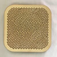 Wooden Fractal Tray Puzzle