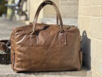 Tan, Leather, Sofa Leather, FlightBag, Used Leather, Luggage