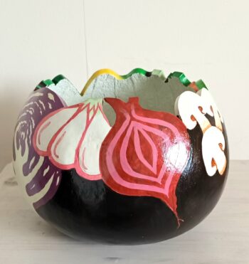 Decorative Vegetables Gourd Bowl