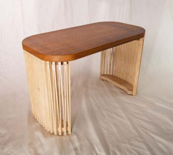 Iroko/Ash Table - Image 2