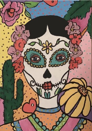 A6 Day Of The Dead 3 Card