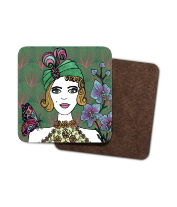 Mia Ceramic Mug and Coaster Set - Image 5