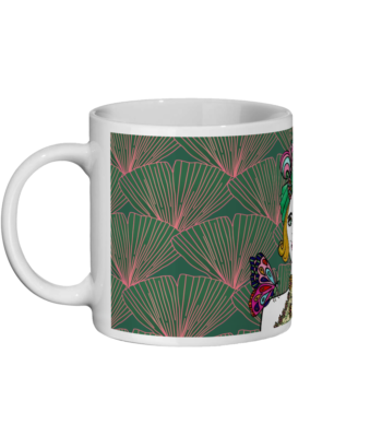 Mia Ceramic Mug and Coaster Set - Image 2