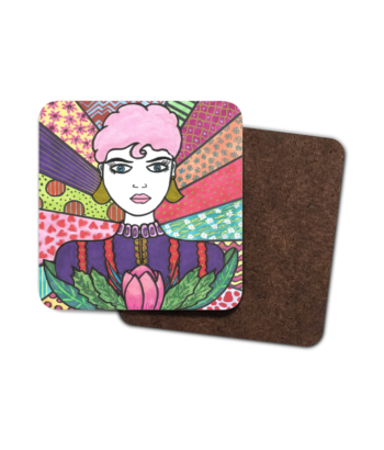 Miley Ceramic Mug and Coaster Set - Image 2