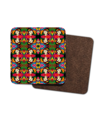 Coasters Set Frida Pattern