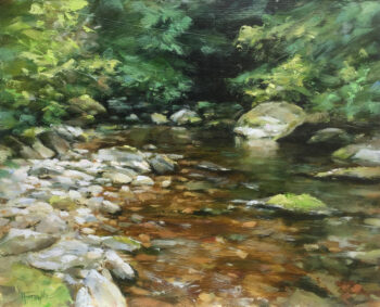 RIVER LYN IV Original Oil Painting