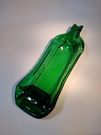 Gin bottle dish