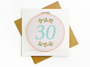 30 Birthday Card