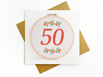 50 Birthday Card