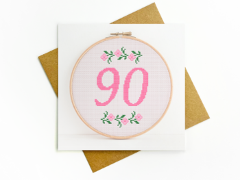 90 Birthday Card