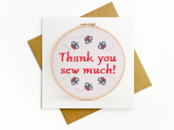 Thank you sew much! Card