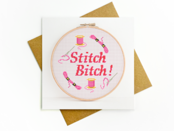 Stitch Bitch Card