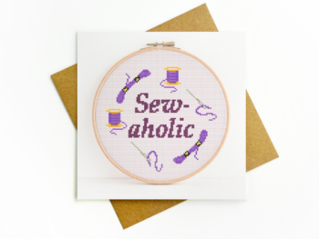 Sew-aholic Card