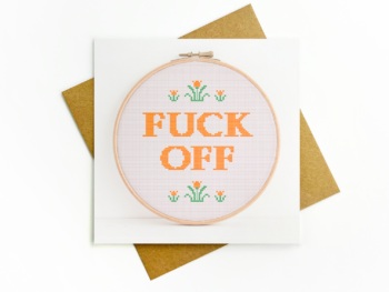 Fuck Off Card