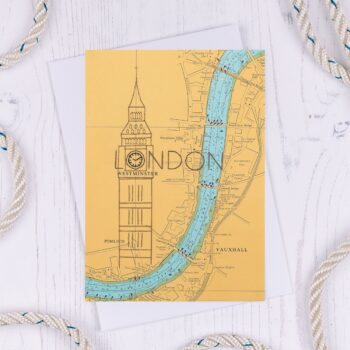 Big Ben London Greetings Card