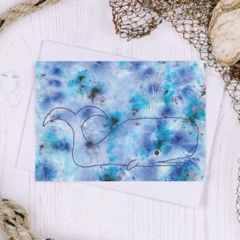 Whale Greetings Card