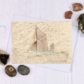 Thames Sailing Barge Greetings Card