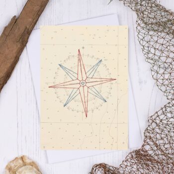 Compass Greetings Card