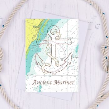 Ancient Mariner Greetings Card