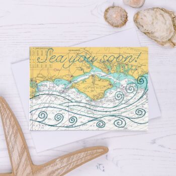 Sea you soon Greetings Card