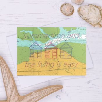 Summertime and the Living is Easy Greetings Card