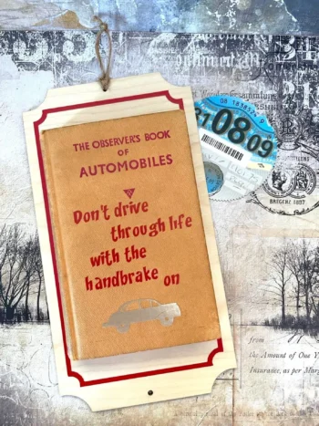 Vintage Observer's Book of Automobiles 'Don't Drive Through Life with the Handbrake On'