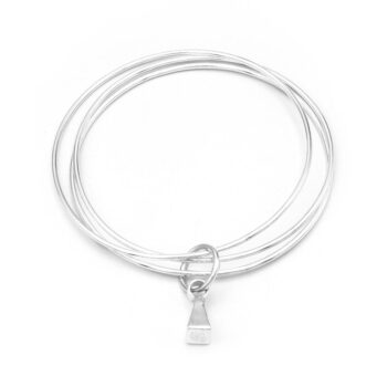 Jeju Trio Silver Bracelet