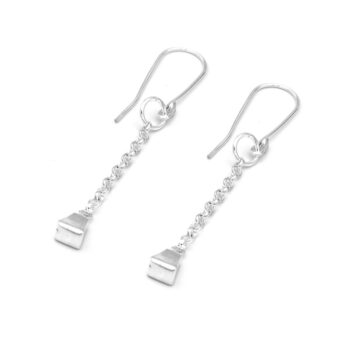 Senna Silver Earrings - Image 2