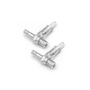 Silver Sparkplug Cufflinks