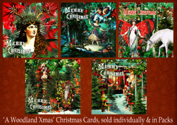 A Woodland Christmas pack of 5 cards