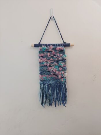 Woven Wall Hanging - Sakura-Sky #1 - Image 2