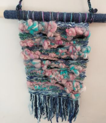 Woven Wall Hanging - Sakura-Sky #1 - Image 6