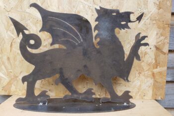 Metal Welsh Dragon 50cm x 37.5cm - Image 2