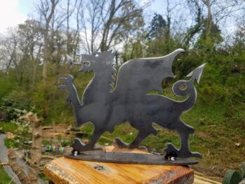 Metal Welsh Dragon - ready to Rust Welsh Dragon