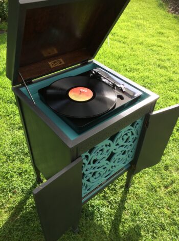 "Unitone Gramophone" Hifi Cabinet | Restored & Painted