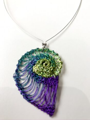 Chameleon Spiral Pendant