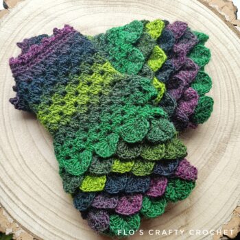 Dragon Scale Fingerless Gloves - Pre Order - Image 3