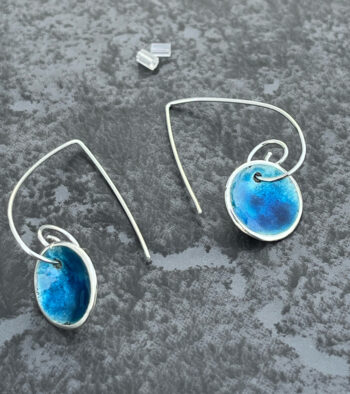 Enamel Earrings