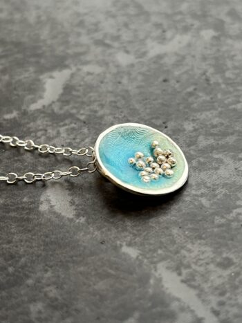 Enamel Ocean Pendant - Image 3