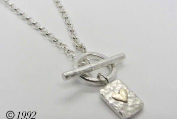 Silver Fob Necklace - Image 2