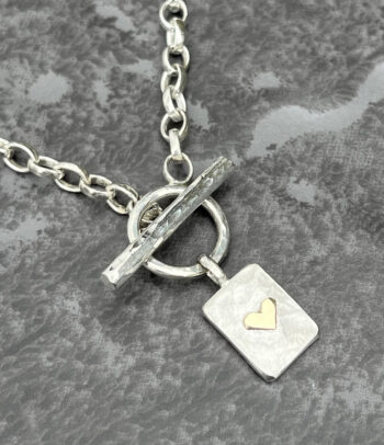 Silver Fob Necklace