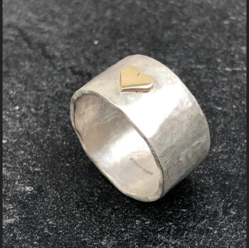 Chunky Silver Ring - Image 4