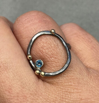 London Blue Topaz Ring.