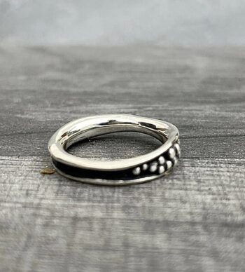 Silver Bubbles Ring - Image 2