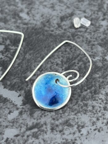 Enamel Earrings - Image 2