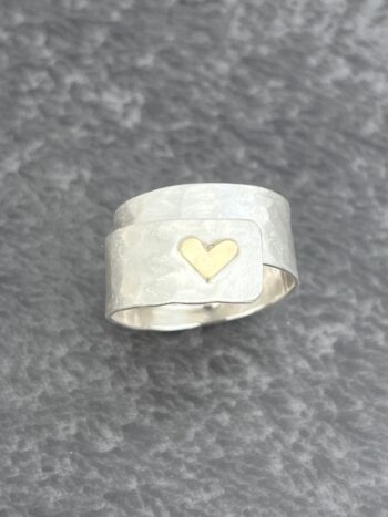 Silver Wrap Over Ring - Image 4