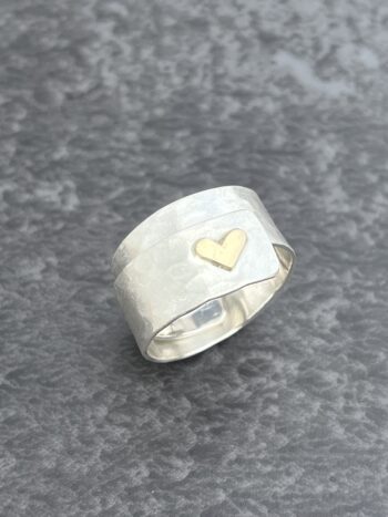 Silver Wrap Over Ring