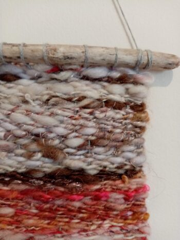 Watercolour handspun wallhanging - Image 3